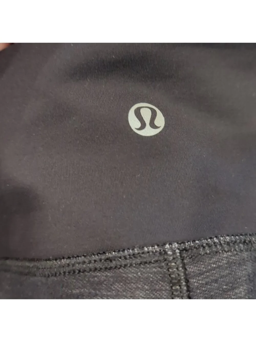 Lululemon Cross Town Pant Black Slub Denim / Black